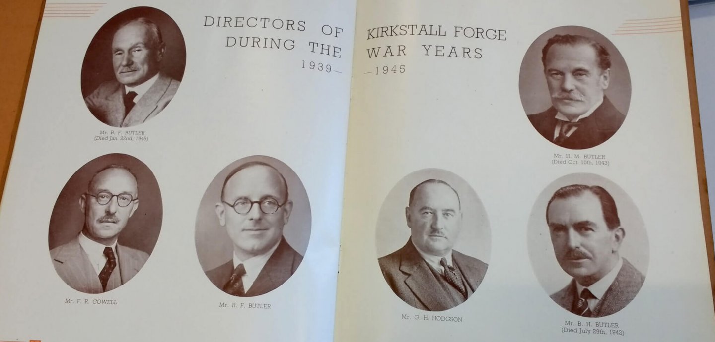 Directors of Kirkstall Forge during the war years