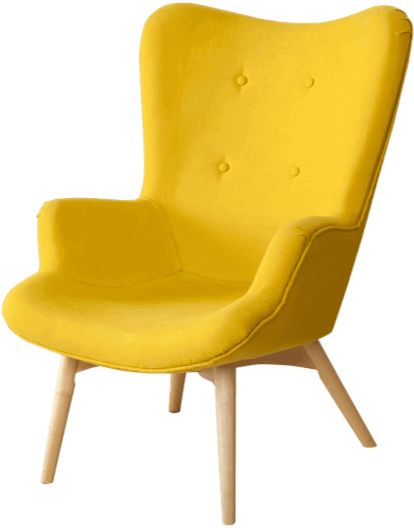 Yellow Chair Icon